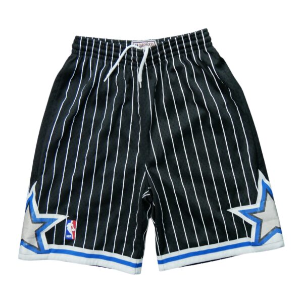 Short de Sport enfant noir Mitchell and Ness Equipe Magic dOrlando QWE0571