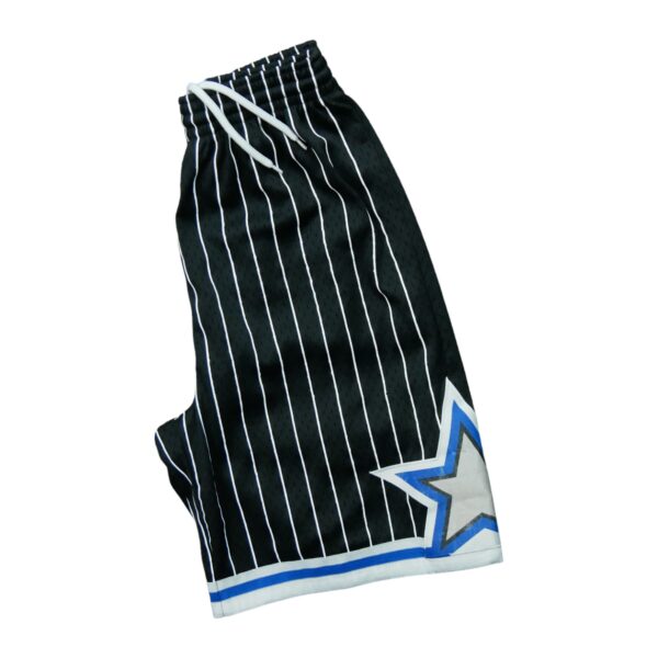 Short de Sport enfant noir Mitchell and Ness Equipe Magic dOrlando QWE0571