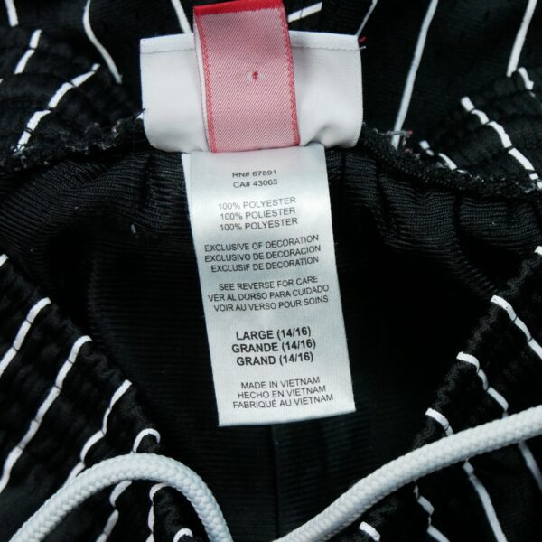 Short de Sport enfant noir Mitchell and Ness Equipe Magic dOrlando QWE0571