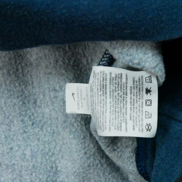 Sweat a capuche femme manches longues bleu Nike Motif chine Col Montant QWE0403