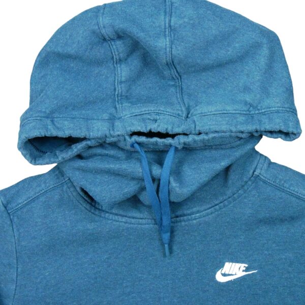 Sweat a capuche femme manches longues bleu Nike Motif chine Col Montant QWE0403