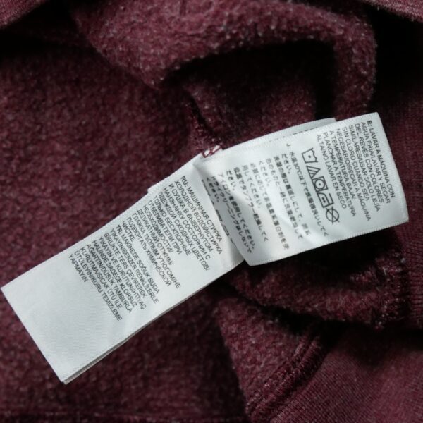 Sweat a capuche femme manches longues bordeaux The North Face Motif imprime Col Rond QWE0161