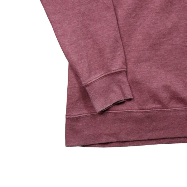 Sweat a capuche femme manches longues bordeaux The North Face Motif imprime Col Rond QWE0161