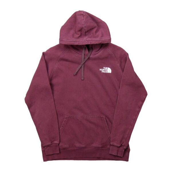 Sweat a capuche femme manches longues bordeaux The North Face Motif imprime Col Rond QWE0303