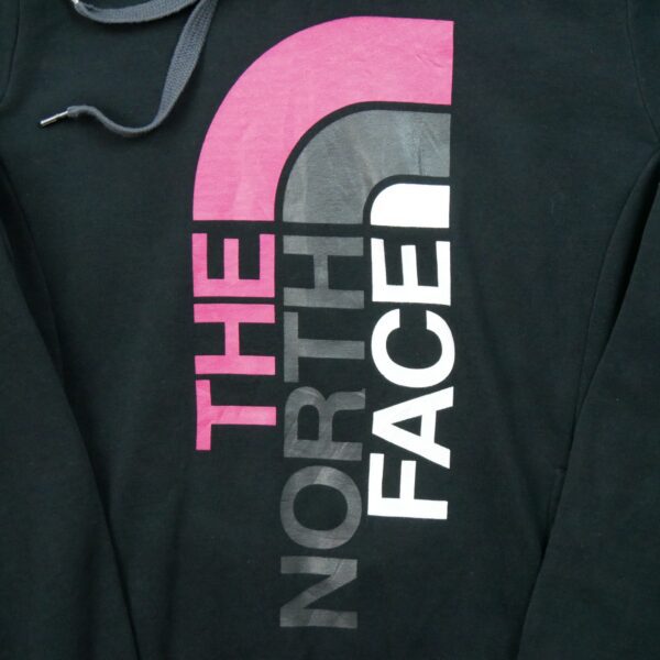 Sweat a capuche femme manches longues noir The North Face Motif imprime Col Rond QWE3367