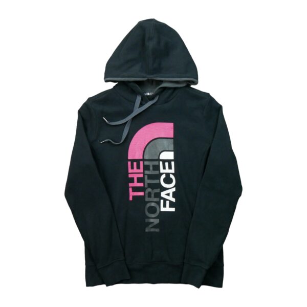 Sweat a capuche femme manches longues noir The North Face Motif imprime Col Rond QWE3367