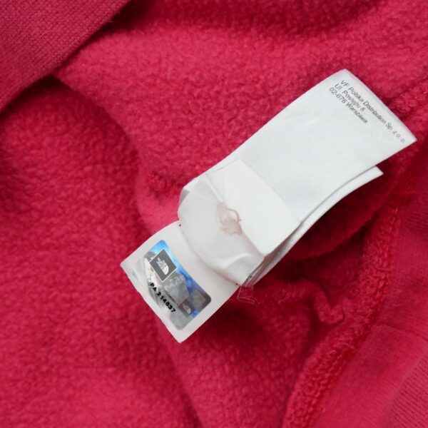 Sweat a capuche femme manches longues rose The North Face Motif imprime Col Rond QWE3794