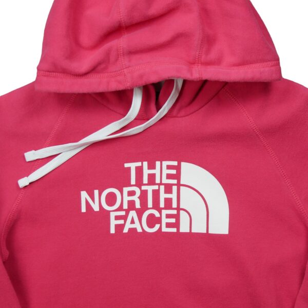 Sweat a capuche femme manches longues rose The North Face Motif imprime Col Rond QWE3794