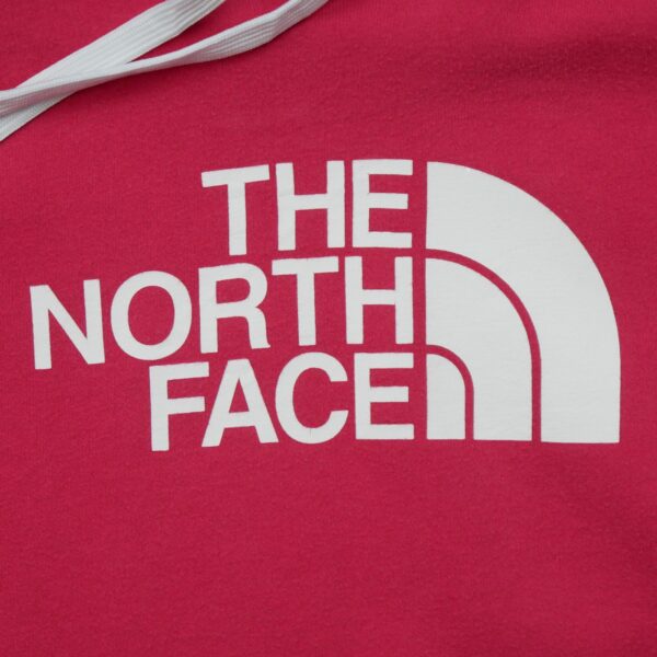 Sweat a capuche femme manches longues rose The North Face Motif imprime Col Rond QWE3794
