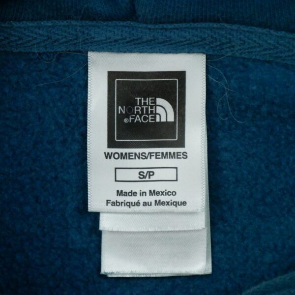 Sweat a capuche femme manches longues turquoise The North Face Motif imprime Col Rond QWE1531