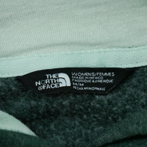 Sweat a capuche femme manches longues vert The North Face Motif imprime Col Rond QWE1501