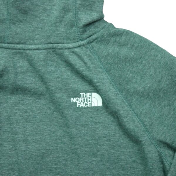 Sweat a capuche femme manches longues vert The North Face Motif imprime Col Rond QWE1501