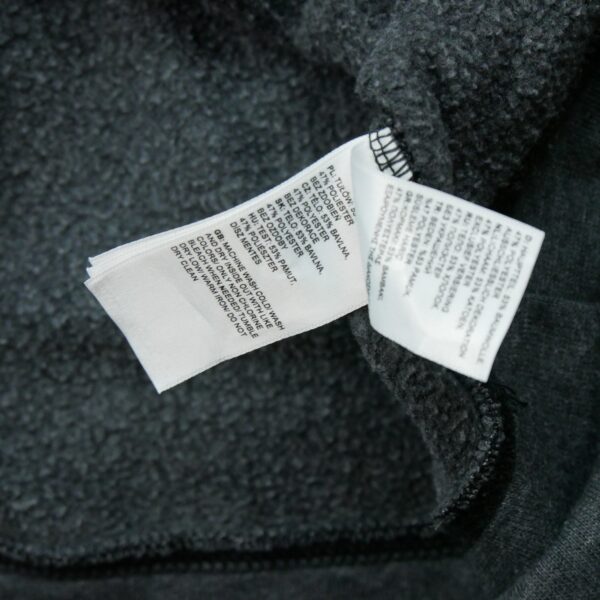 Sweat a capuche homme manches longues gris The North Face Motif imprime Col Rond QWE3645