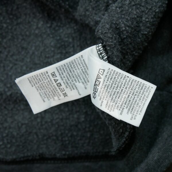 Sweat a capuche homme manches longues gris The North Face Motif imprime Col Rond QWE3645