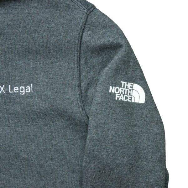 Sweat a capuche homme manches longues gris The North Face Motif imprime Col Rond QWE3645
