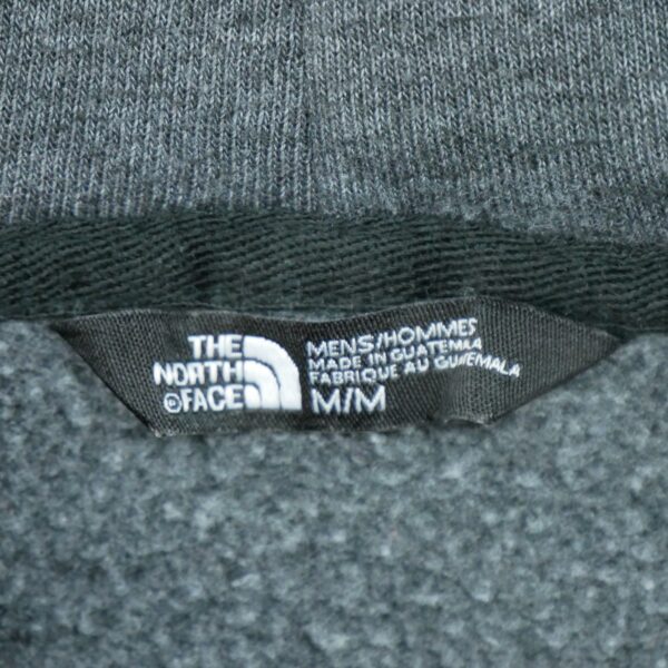 Sweat a capuche homme manches longues gris The North Face Motif imprime Col Rond QWE3645