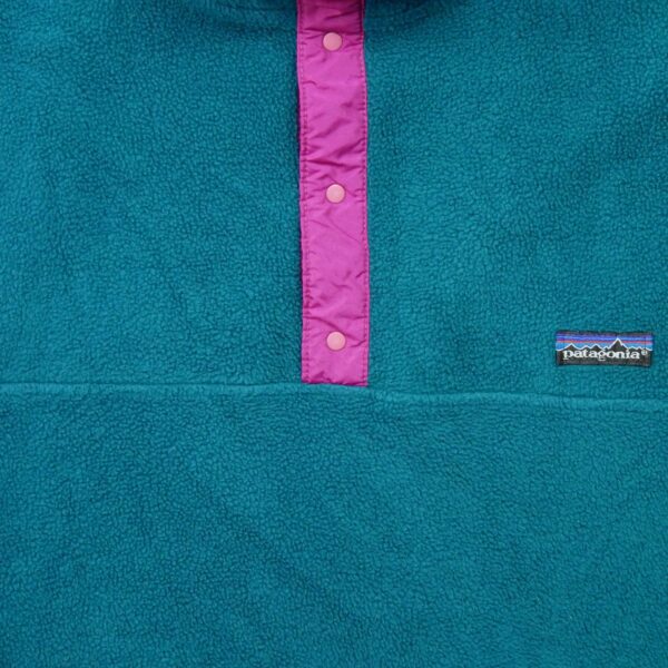 Veste polaires femme manches longues turquoise Patagonia QWE0296