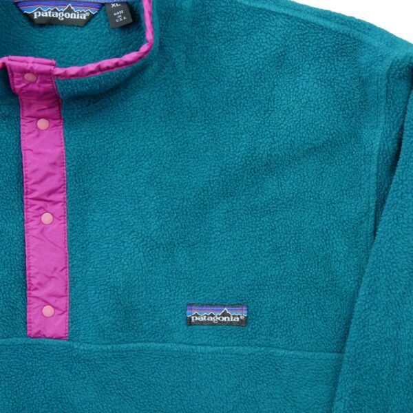 Veste polaires femme manches longues turquoise Patagonia QWE0296