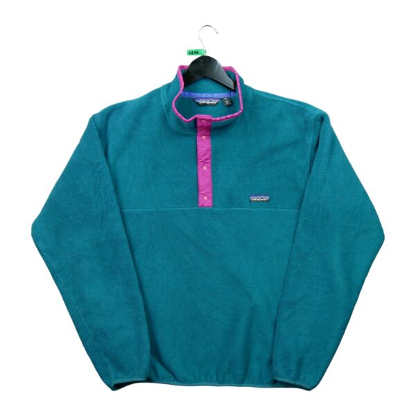 Veste polaires femme manches longues turquoise Patagonia QWE0296