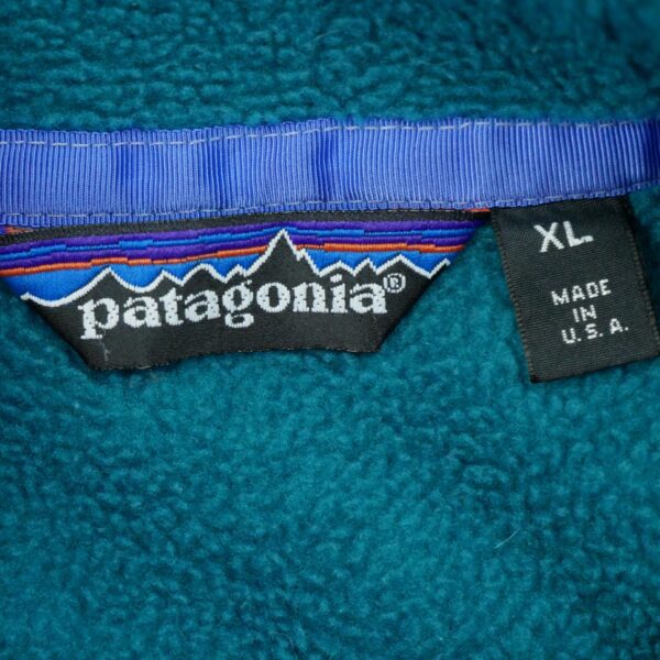 Veste polaires femme manches longues turquoise Patagonia QWE0296