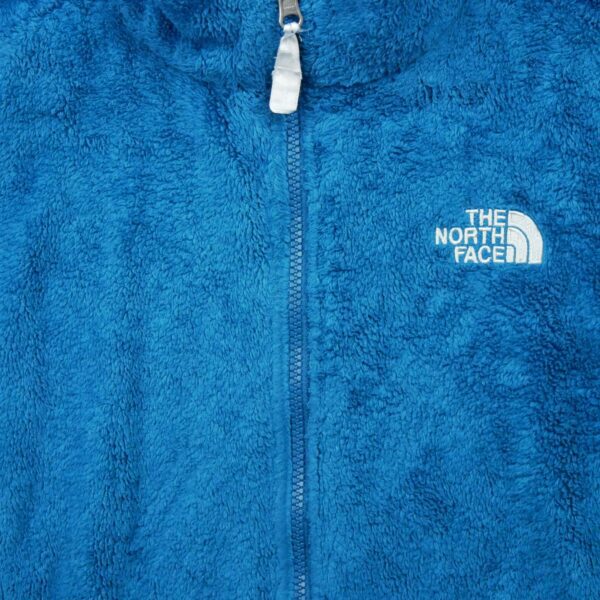 Veste polaires femme manches longues turquoise The North Face Col Montant QWE0197