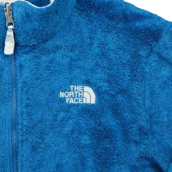 Veste polaires femme manches longues turquoise The North Face Col Montant QWE0197