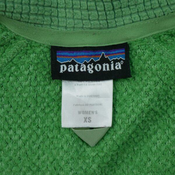 Veste polaires femme manches longues vert Patagonia Col Montant QWE2027
