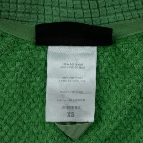 Veste polaires femme manches longues vert Patagonia Col Montant QWE2027