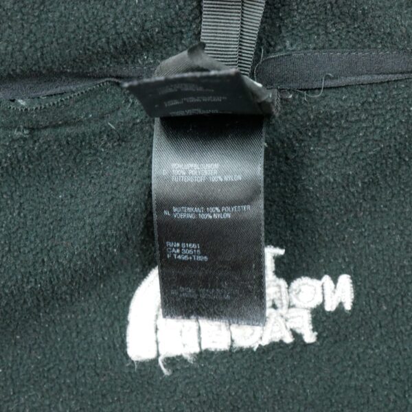 Veste polaires homme manches longues noir The North Face Col Montant QWE3595