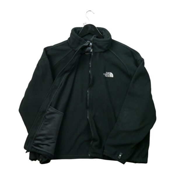 Veste polaires homme manches longues noir The North Face Col Montant QWE3595