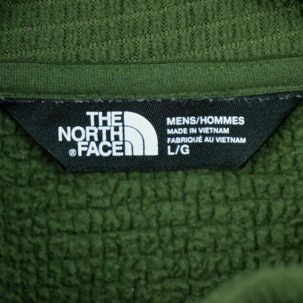 Veste polaires homme manches longues vert The North Face QWE3848
