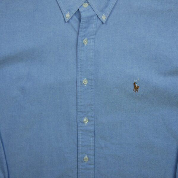 Chemise classiques homme manches longues bleu clair Polo Ralph Lauren QWE0191