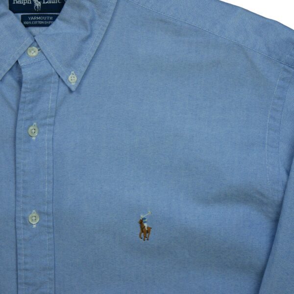 Chemise classiques homme manches longues bleu clair Polo Ralph Lauren QWE0191