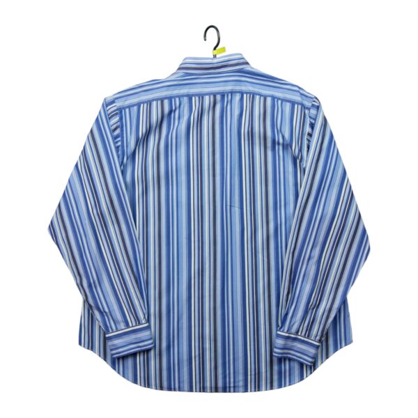 Chemise classiques homme manches longues bleu Polo Ralph Lauren Motif a rayures QWE1207