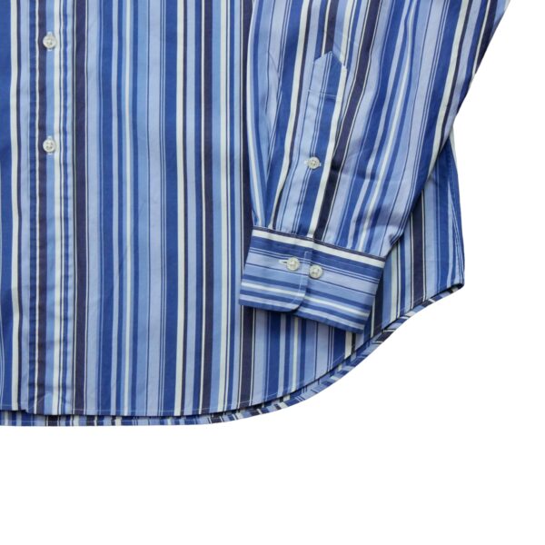 Chemise classiques homme manches longues bleu Polo Ralph Lauren Motif a rayures QWE1207