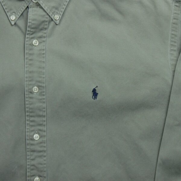 Chemise classiques homme manches longues kaki Polo Ralph Lauren QWE0219