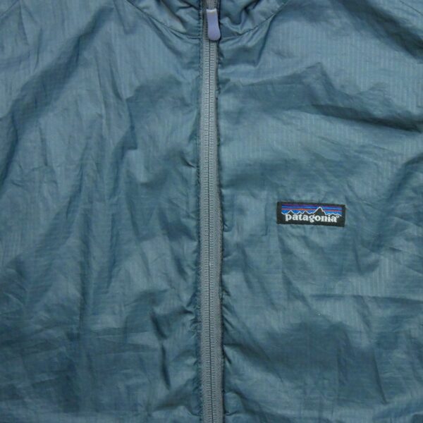 Doudoune homme sans manches gris Patagonia Col Montant QWE2066