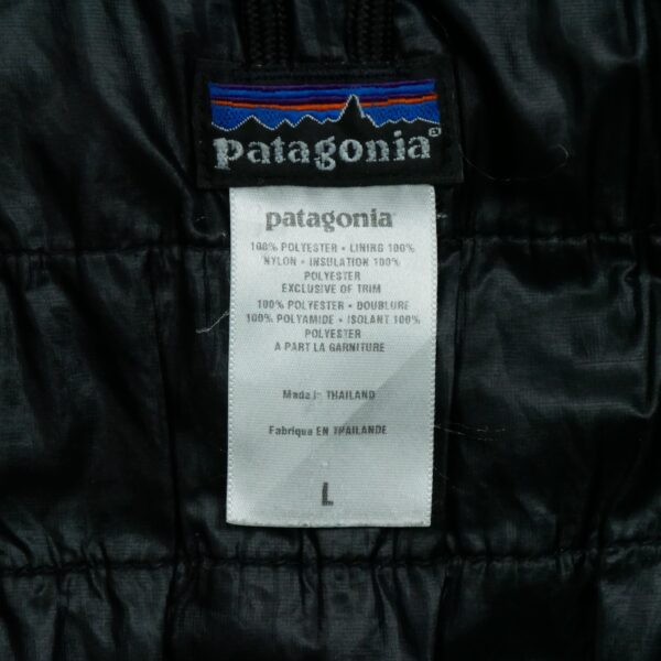 Doudoune homme sans manches gris Patagonia Col Montant QWE2066