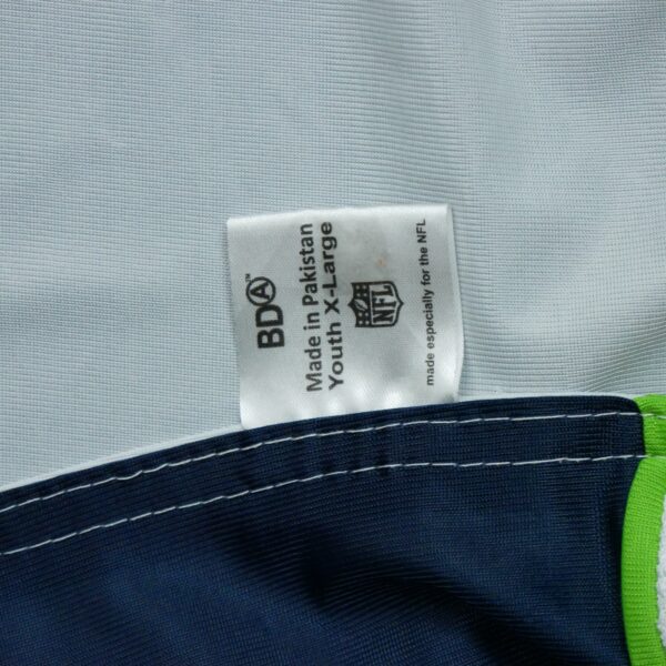 Maillot manches courtes enfant marine NFL Team Apparel Equipe Seattle Seahawks QWE1571
