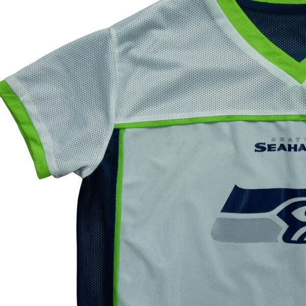 Maillot manches courtes enfant marine NFL Team Apparel Equipe Seattle Seahawks QWE1571
