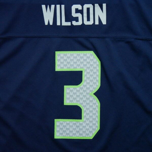 Maillot manches courtes enfant marine NFL Team Apparel Equipe Seattle Seahawks QWE3854