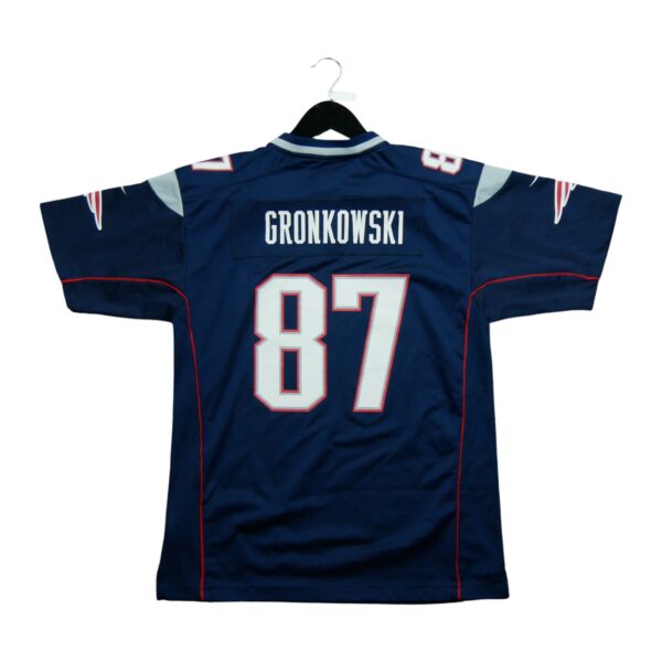 Maillot manches courtes enfant marine Nike Equipe New England Patriots QWE3516