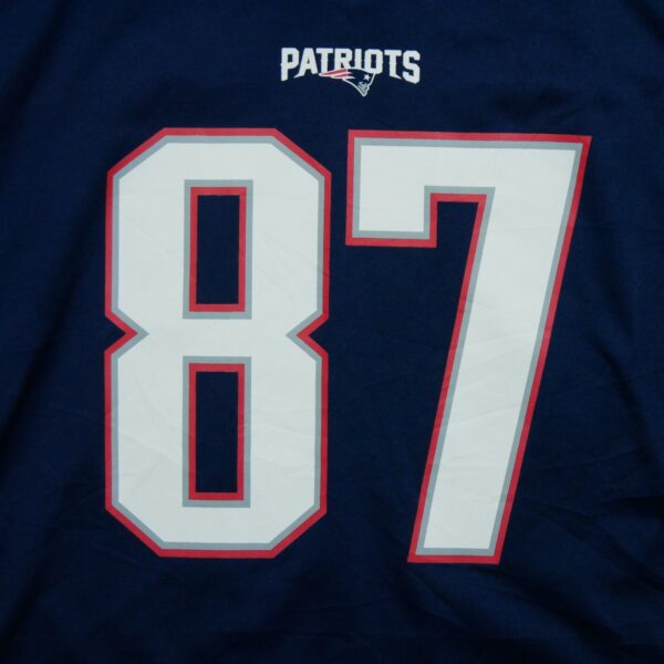 Maillot manches courtes enfant marine Nike Equipe New England Patriots QWE3516