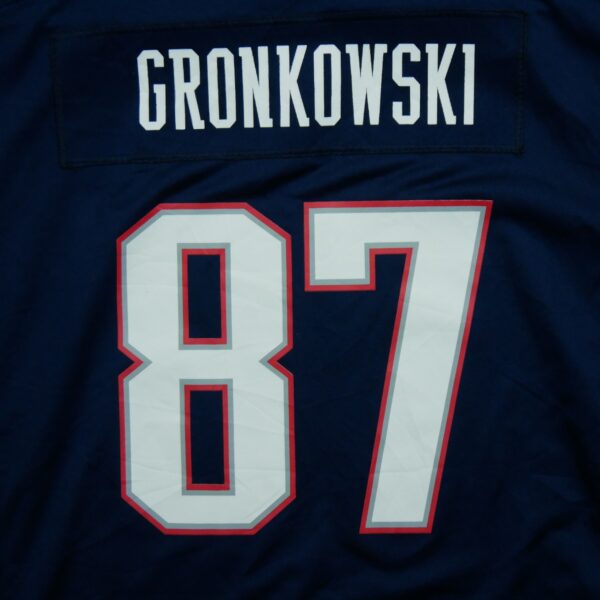 Maillot manches courtes enfant marine Nike Equipe New England Patriots QWE3516