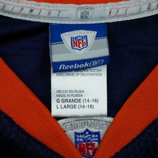 Maillot manches courtes enfant marine Reebok Equipe Denver Broncos QWE1559