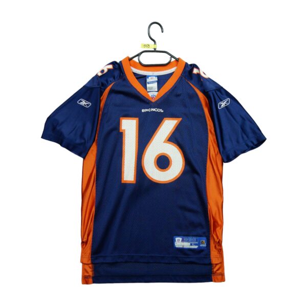 Maillot manches courtes enfant marine Reebok Equipe Denver Broncos QWE1559
