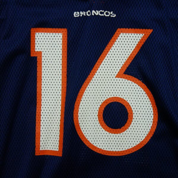 Maillot manches courtes enfant marine Reebok Equipe Denver Broncos QWE1559