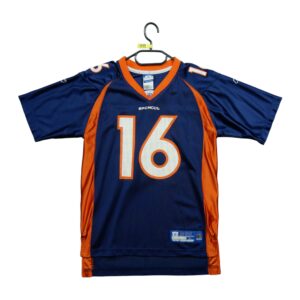 Maillot manches courtes enfant marine Reebok Equipe Denver Broncos QWE1559