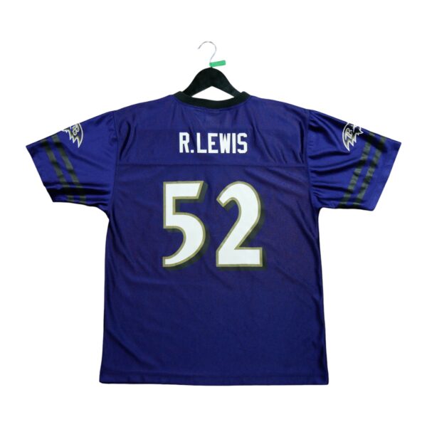Maillot manches courtes enfant violet NFL Team Apparel Equipe Baltimore Ravens QWE0296