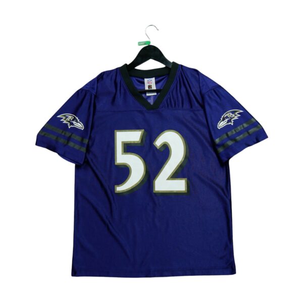Maillot manches courtes enfant violet NFL Team Apparel Equipe Baltimore Ravens QWE0296